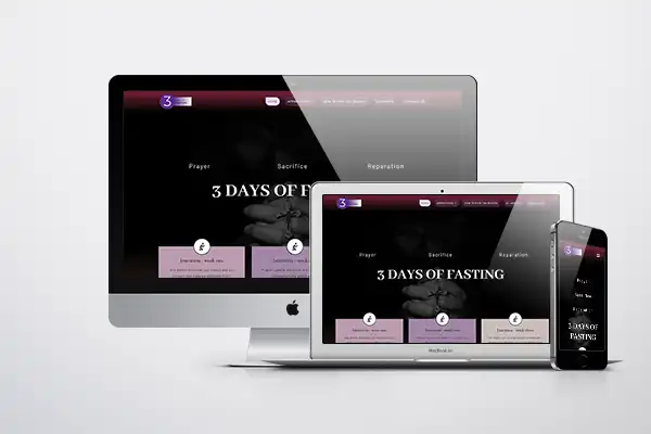 3 Days of Fasting website.