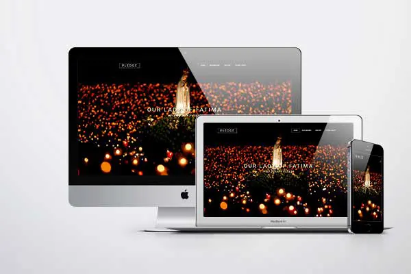 Fatima rosary pledge website.